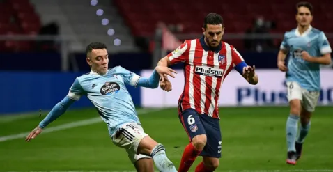 Kết quả bóng đá gặp gỡ Atlético Madrid vs Celta de Vigo